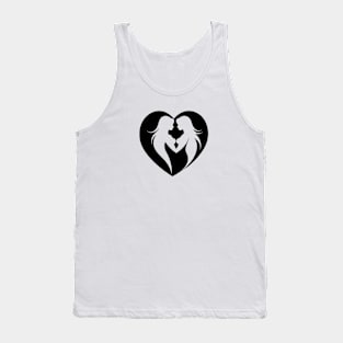 Lesbian Love Spark - I Love My Valentine Tank Top